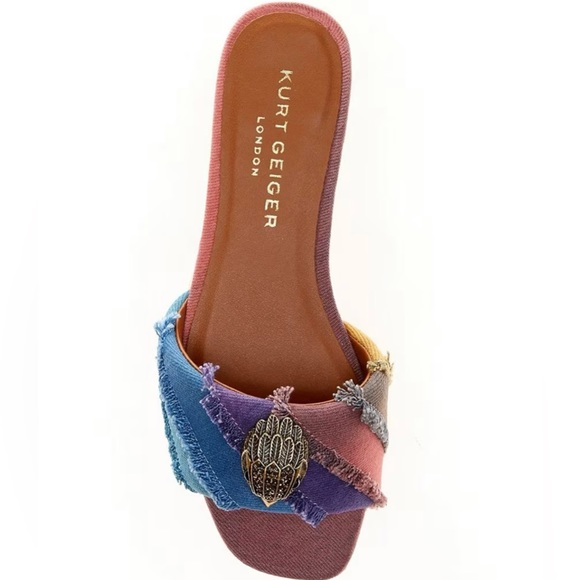 NWT: Kurt Geiger Kensington Flat Sandal - Picture 5 of 7